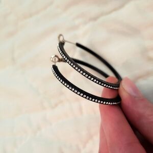 Brighton Meridian Eclipse Large Hoop Earrings
